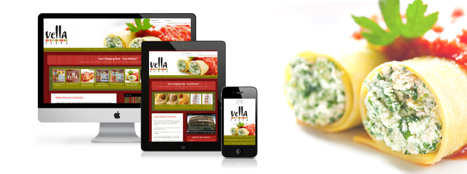 Vella Pasta website